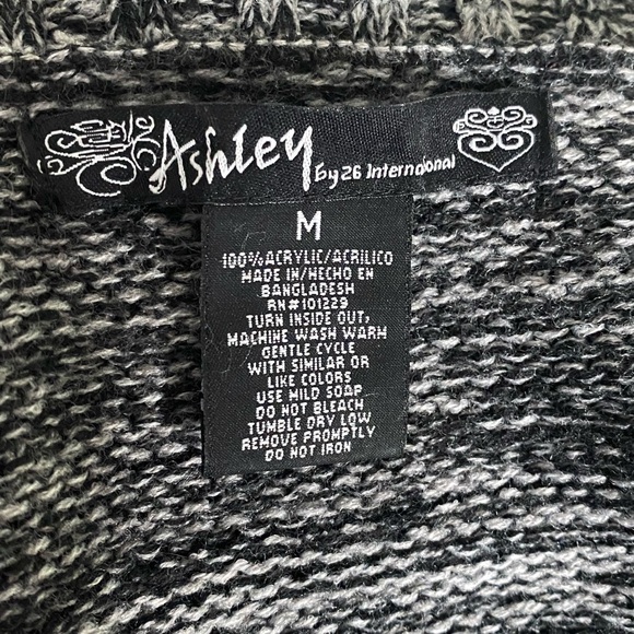 Ashley Medium Heather Gray Sweater Mini Dress - Picture 7 of 7